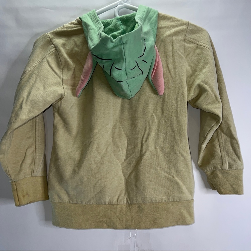STAR Wars Yoda Hoodie Boys Sweater S - Picture 2 of 5